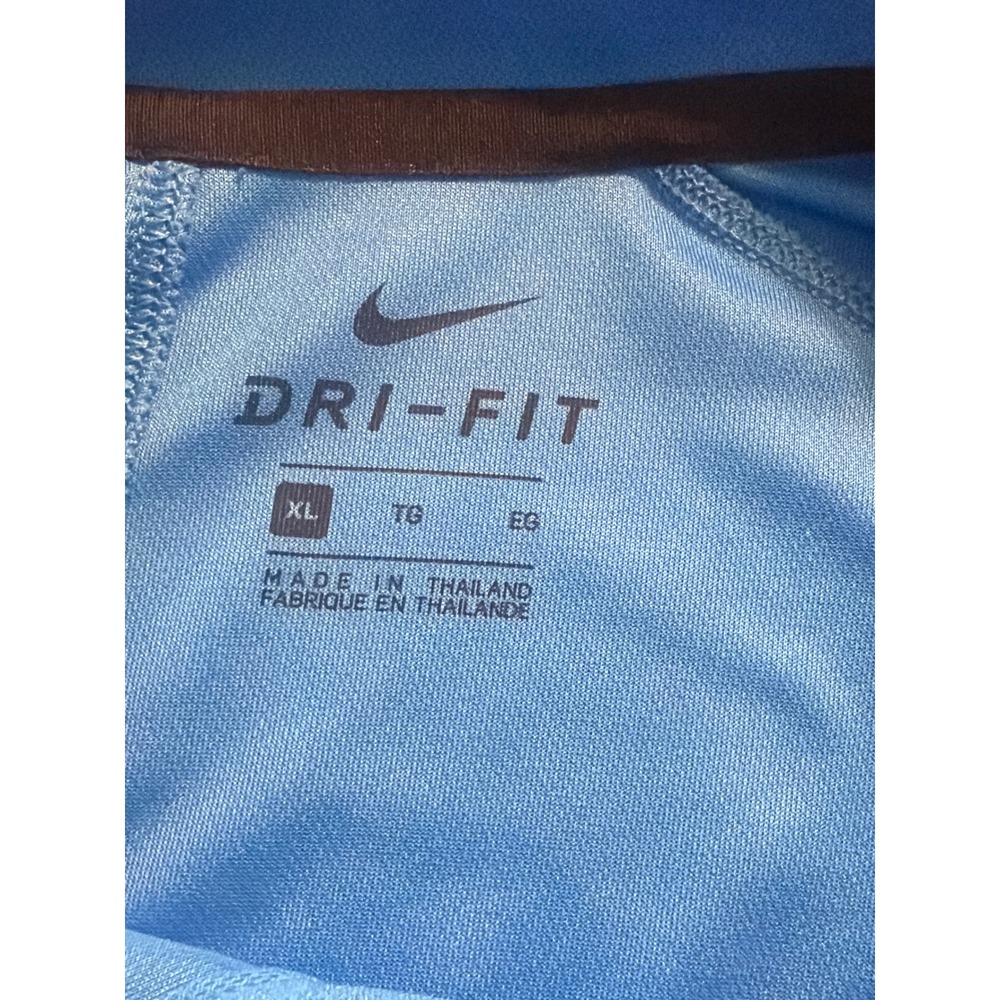 Nike Dri-FIT Mens XL Blue Short Sleeve Golf Polo Shirt 915882-406 - Picture 5 of 8